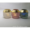 colored tumbler glass candle holder jar